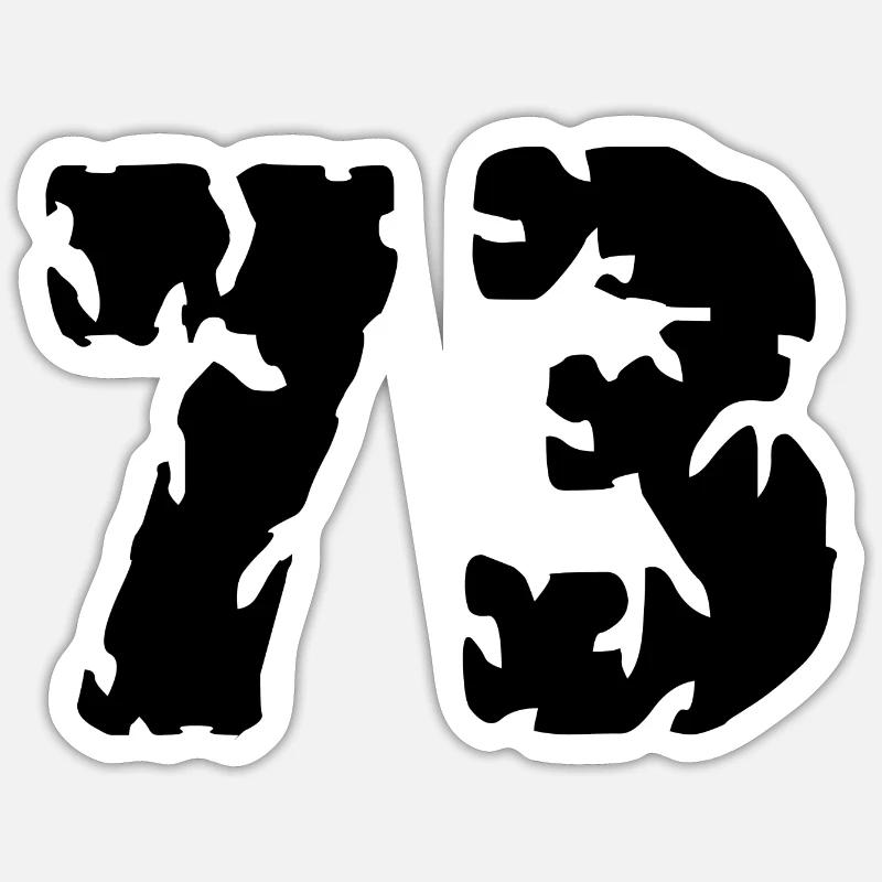 Sticker Größe S (10 x 10 cm) - 