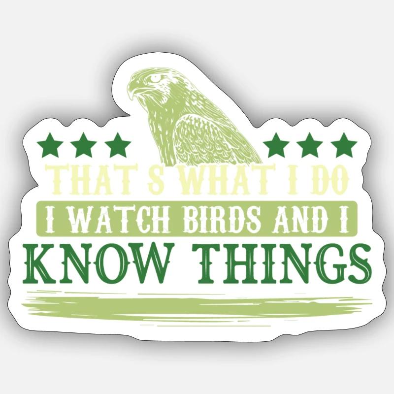 Fauconnerie Vogel - Sticker taille S (10 x 10 cm) - blanc mat