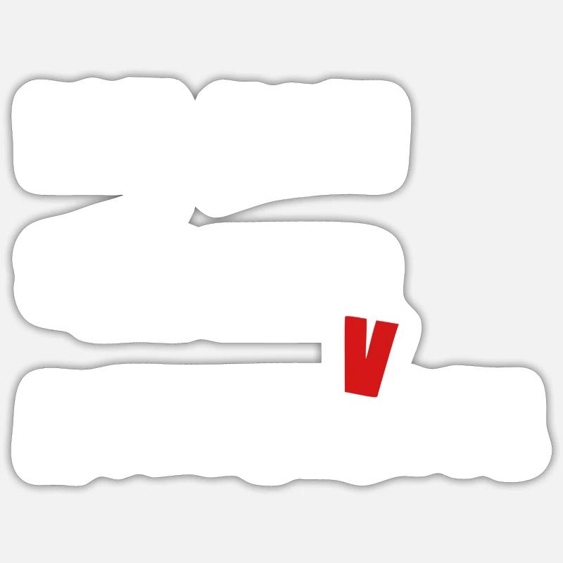 Sticker Größe S (10 x 10 cm) - 