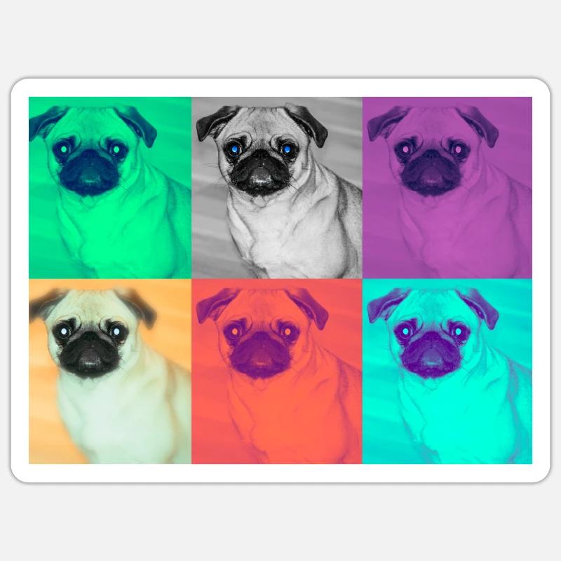 Sticker Größe S (10 x 10 cm) - 