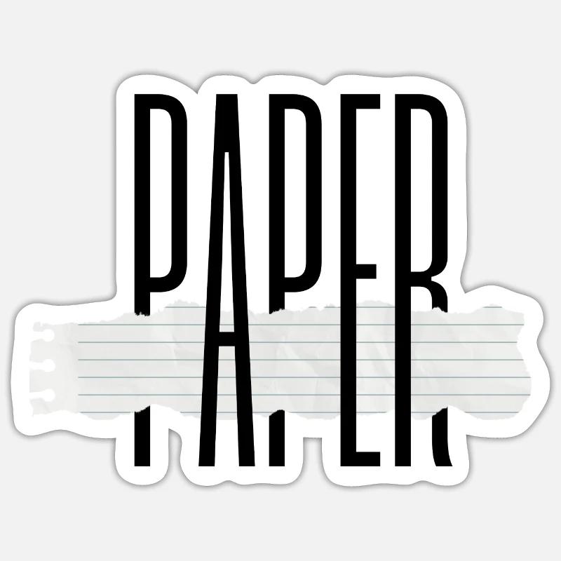 Papier Sticker Größe S (10 x 10 cm)