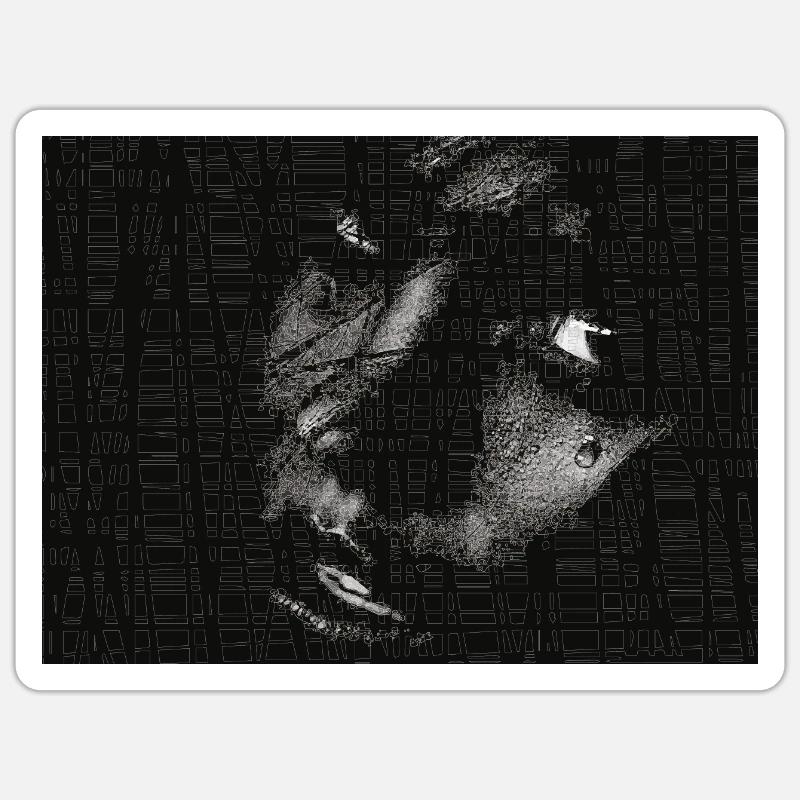 Sticker taille S (10 x 10 cm) - 