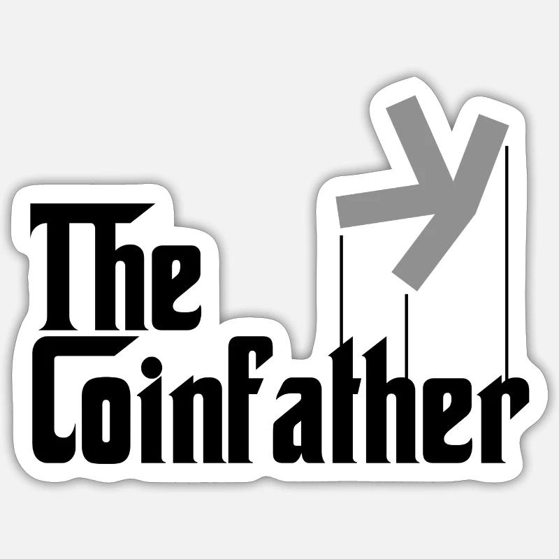 Kaspa KAS Crypto Sticker taille S (10 x 10 cm)