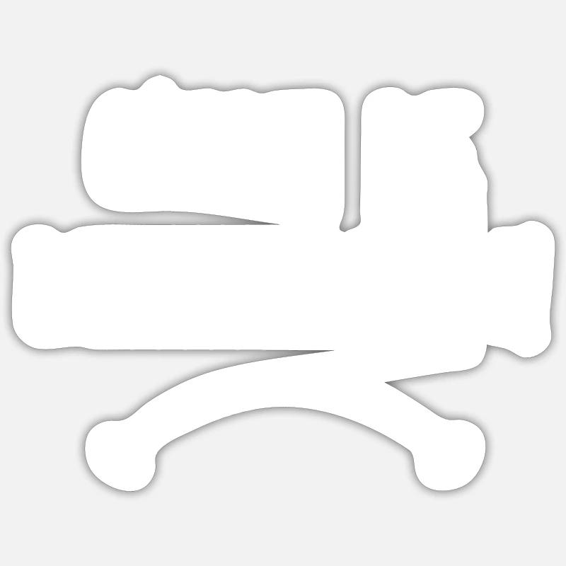 c'est le pompon Sticker taille S (10 x 10 cm)