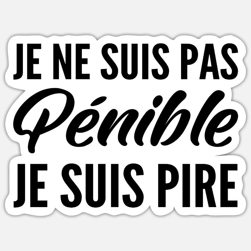 Sticker taille S (10 x 10 cm) - 