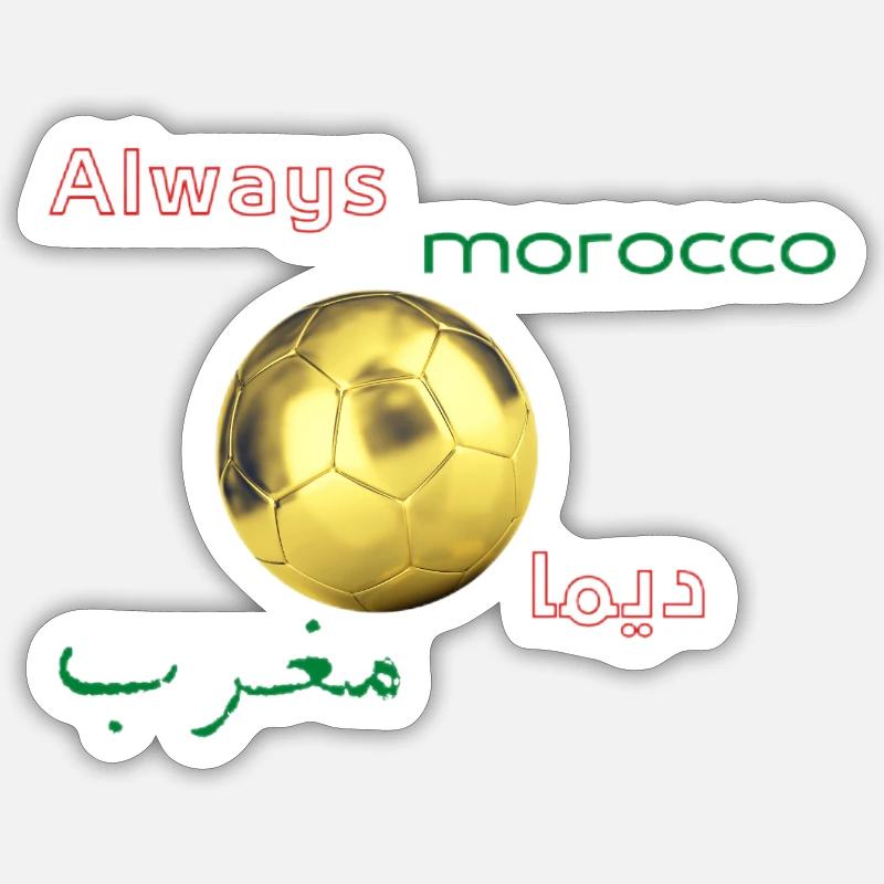 Dima Dima Maghreb soccer - Sticker size S (10 x 10 cm) - white matte