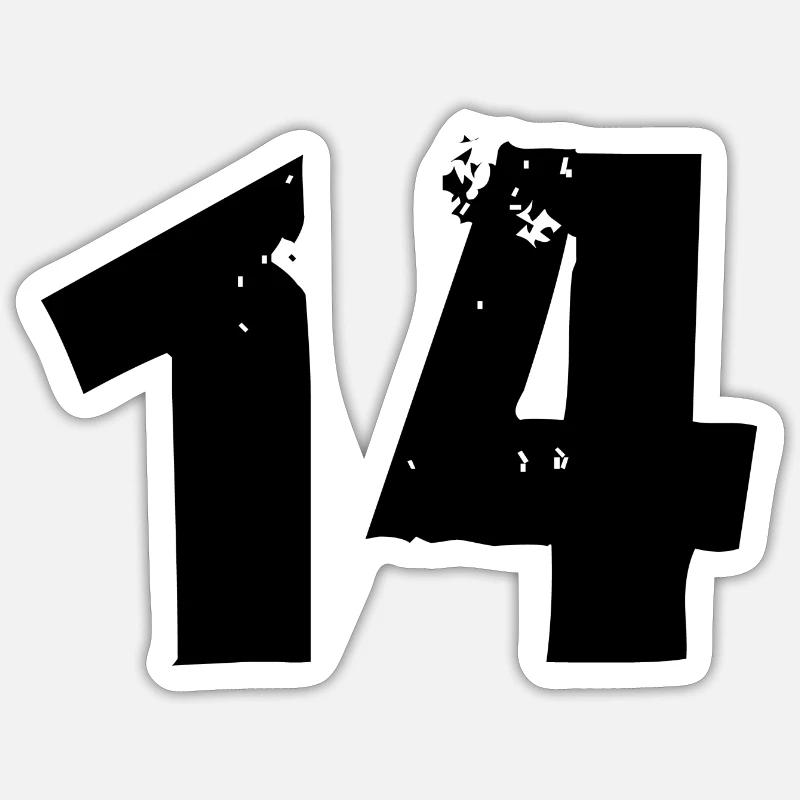 Sticker Größe S (10 x 10 cm) - 