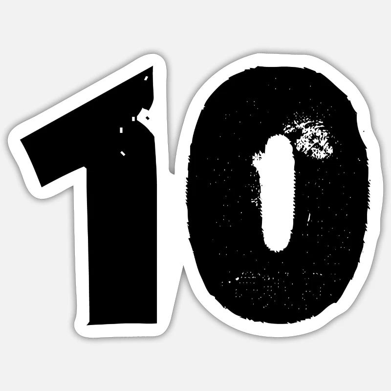 Sticker size S (10 x 10 cm) - 