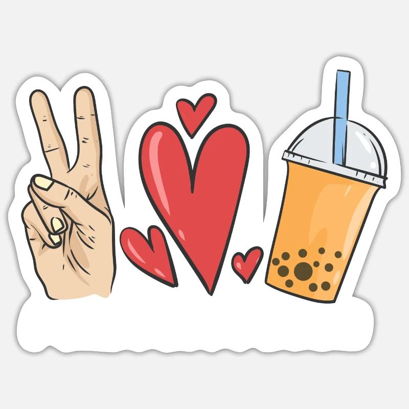 Sticker Größe S (10 x 10 cm) - 