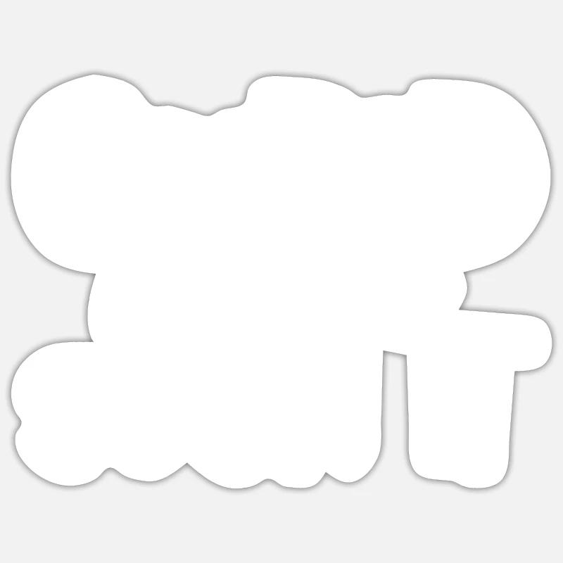 Sticker taille S (10 x 10 cm) - 