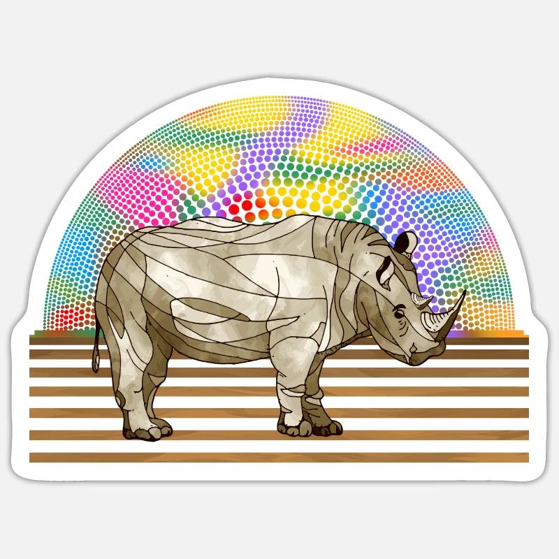 Sticker taille S (10 x 10 cm) - 