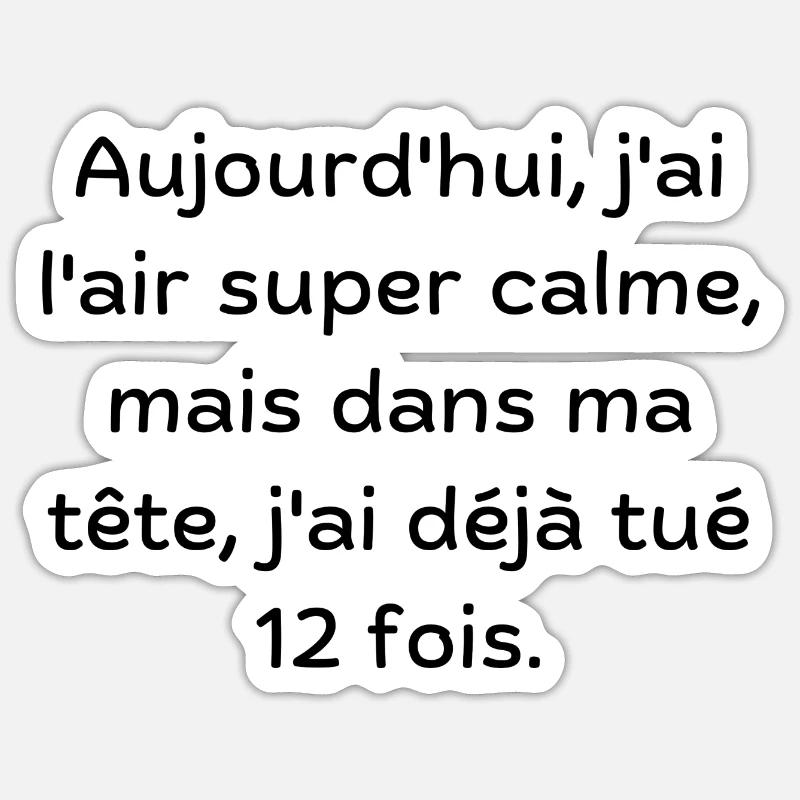 Sticker taille S (10 x 10 cm) - 