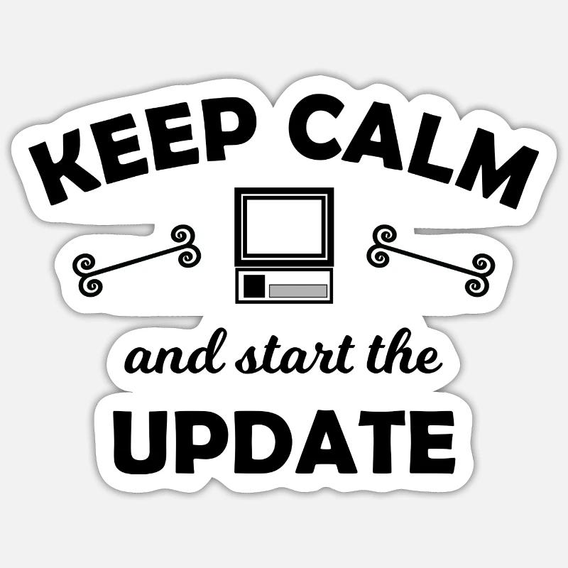 Les programmeurs Sticker taille S (10 x 10 cm)