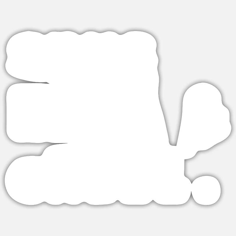 Sticker Größe S (10 x 10 cm) - 