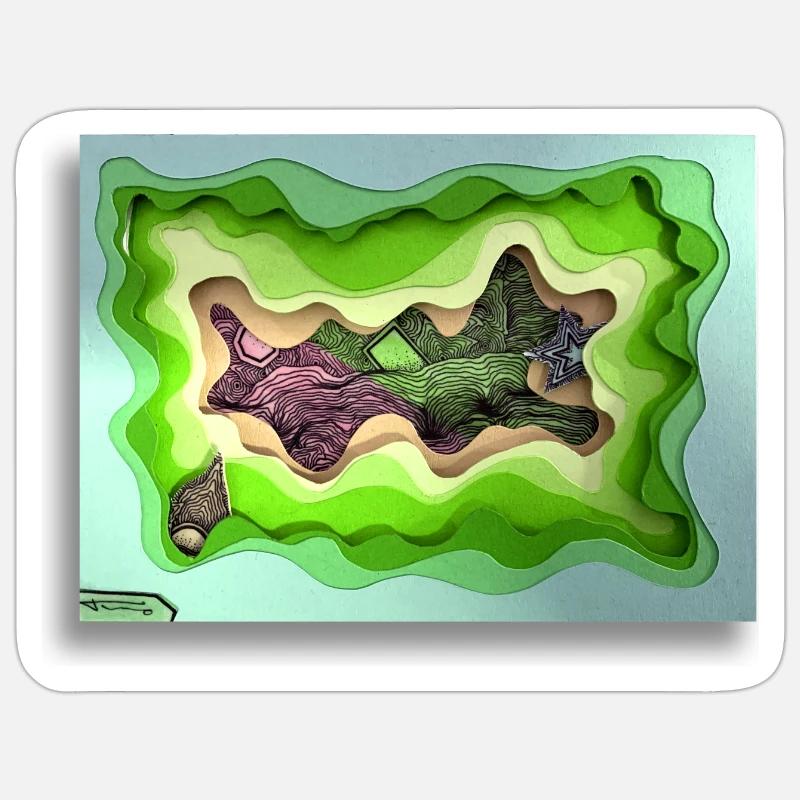 Sticker taille S (10 x 10 cm) - 