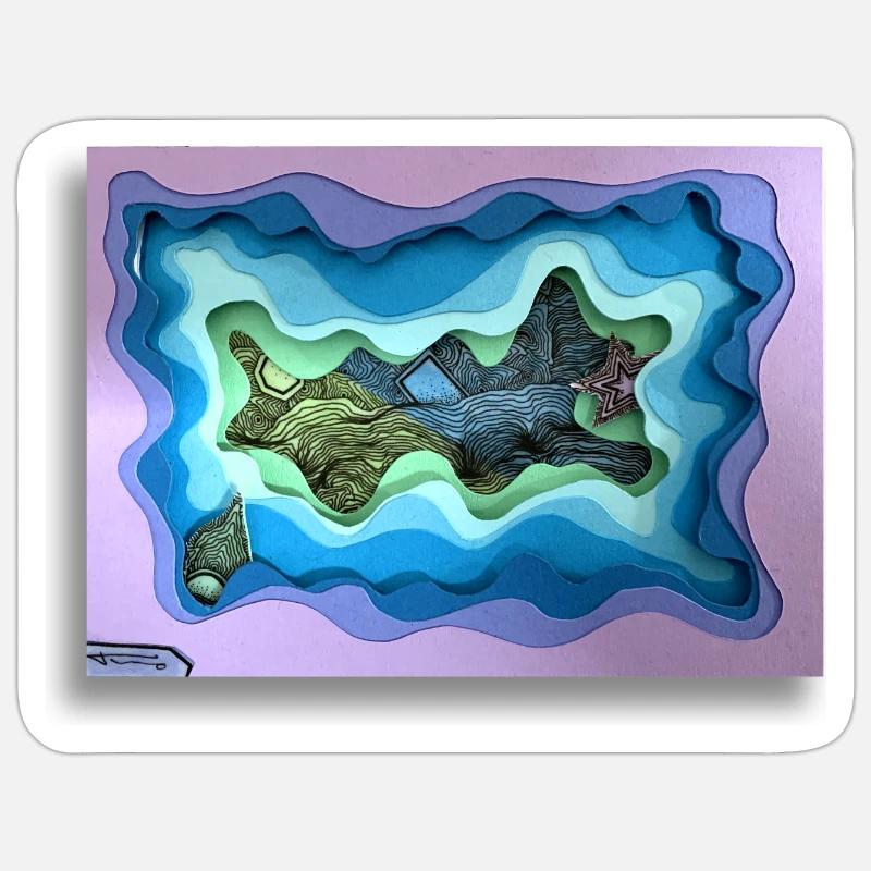 Sticker Größe S (10 x 10 cm) - 