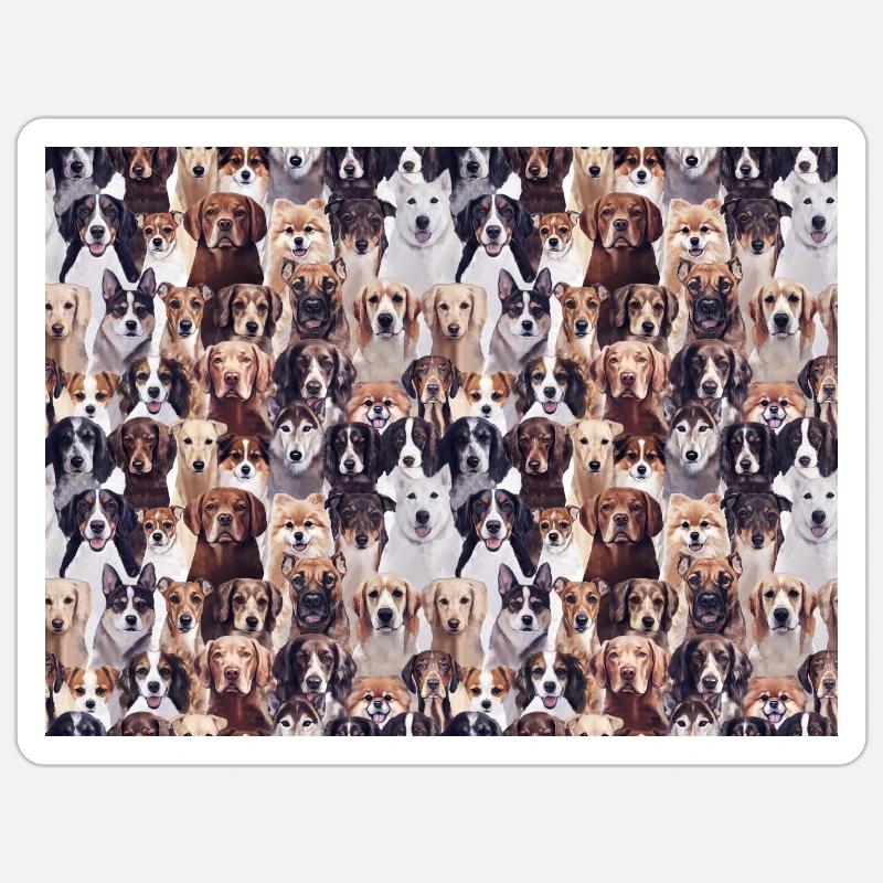 Sticker Größe S (10 x 10 cm) - 