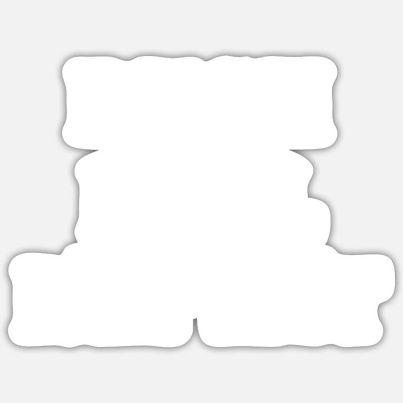 PushPullRepeat Sticker Größe S (10 x 10 cm)