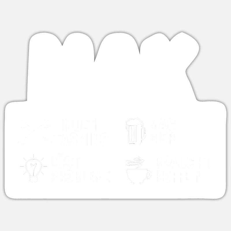 Sticker Größe S (10 x 10 cm) - 
