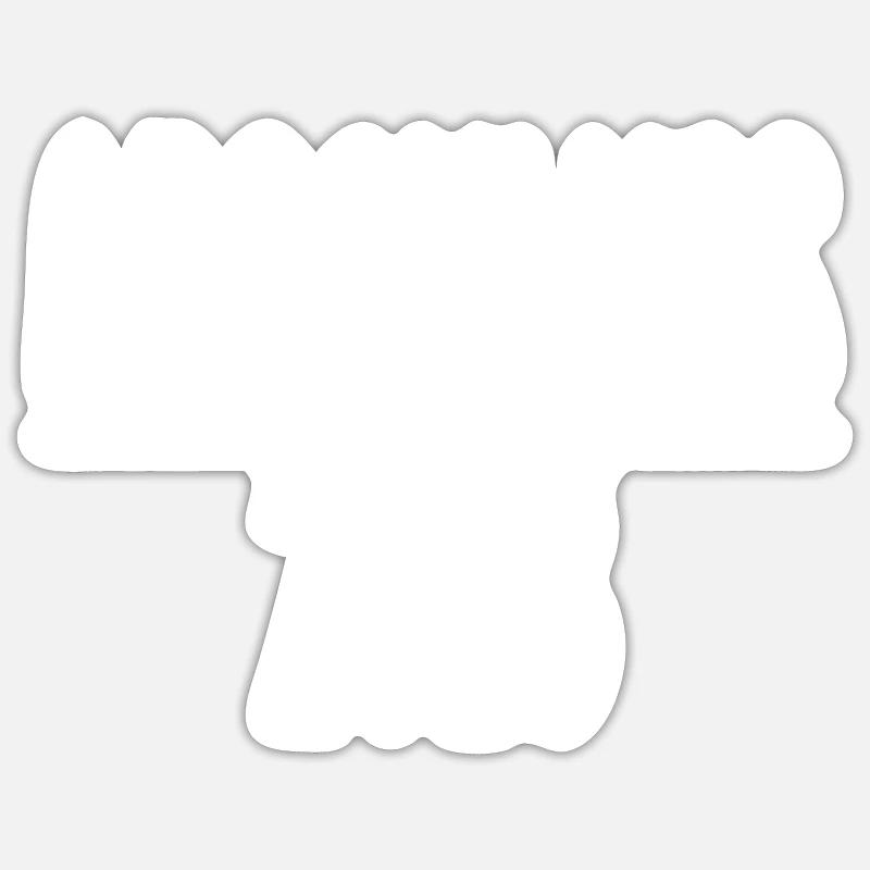 Abschluss 2023 Geschenkidee Geschenk - Sticker Größe S (10 x 10 cm) - Mattweiß