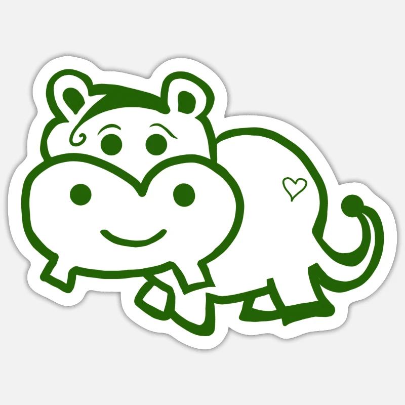Sticker taille S (10 x 10 cm) - 