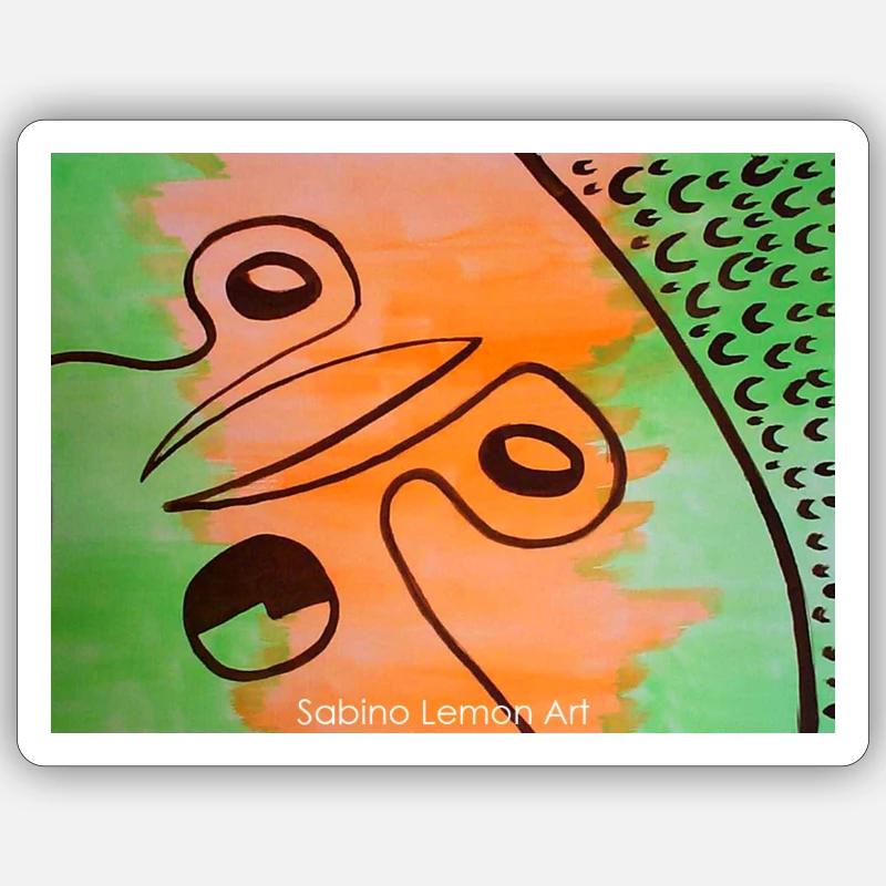 Sticker taille S (10 x 10 cm) - 
