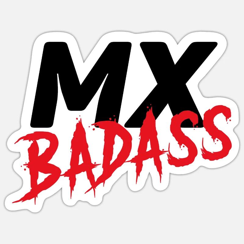 Mx Logo Sticker taille S (10 x 10 cm)