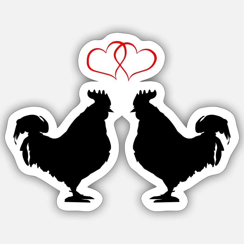 Sticker taille S (10 x 10 cm) - 