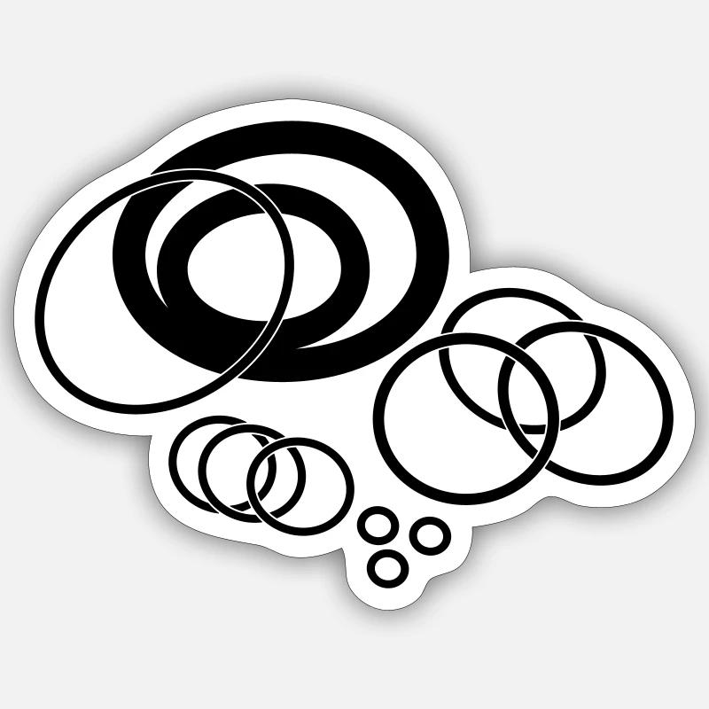 Sticker Größe S (10 x 10 cm) - 