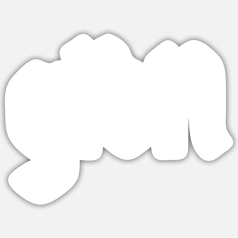 Sticker Größe S (10 x 10 cm) - 