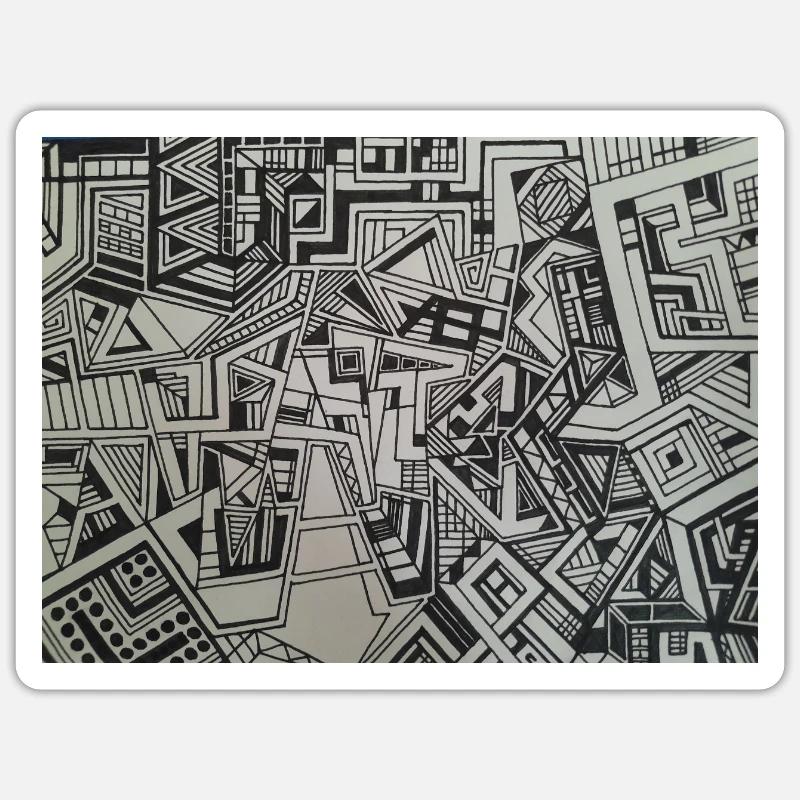 Sticker Größe S (10 x 10 cm) - 