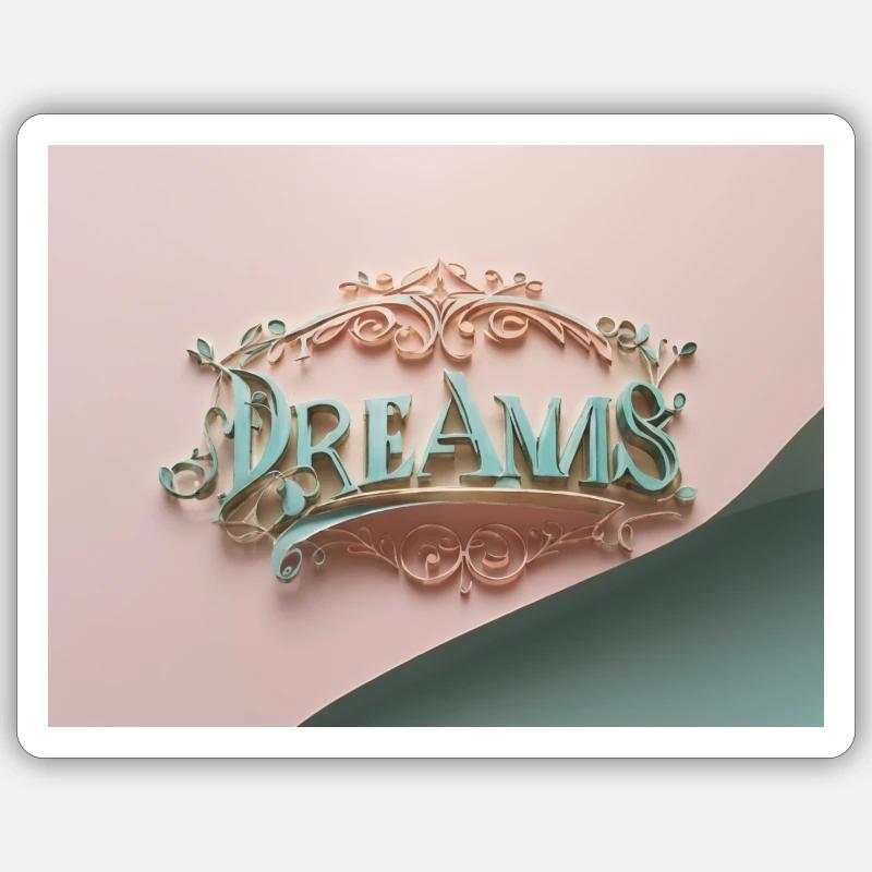 Original Dream Sticker size S (10 x 10 cm)