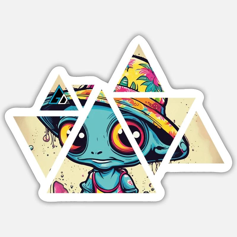 Sticker Größe S (10 x 10 cm) - 