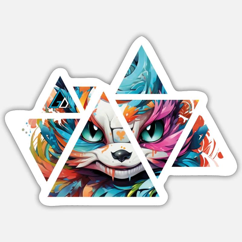 Sticker Größe S (10 x 10 cm) - 