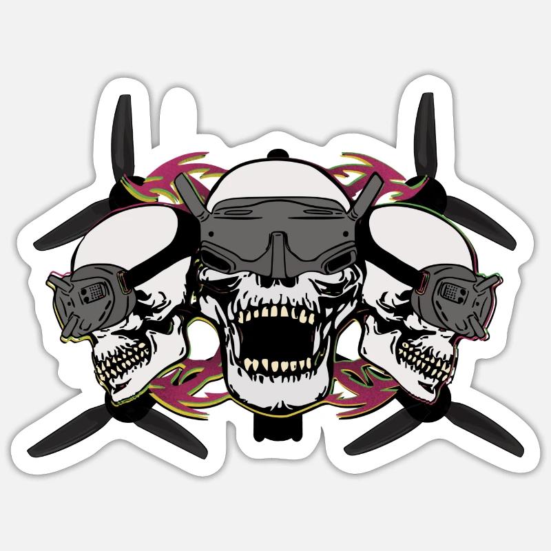 Sticker taille S (10 x 10 cm) - 
