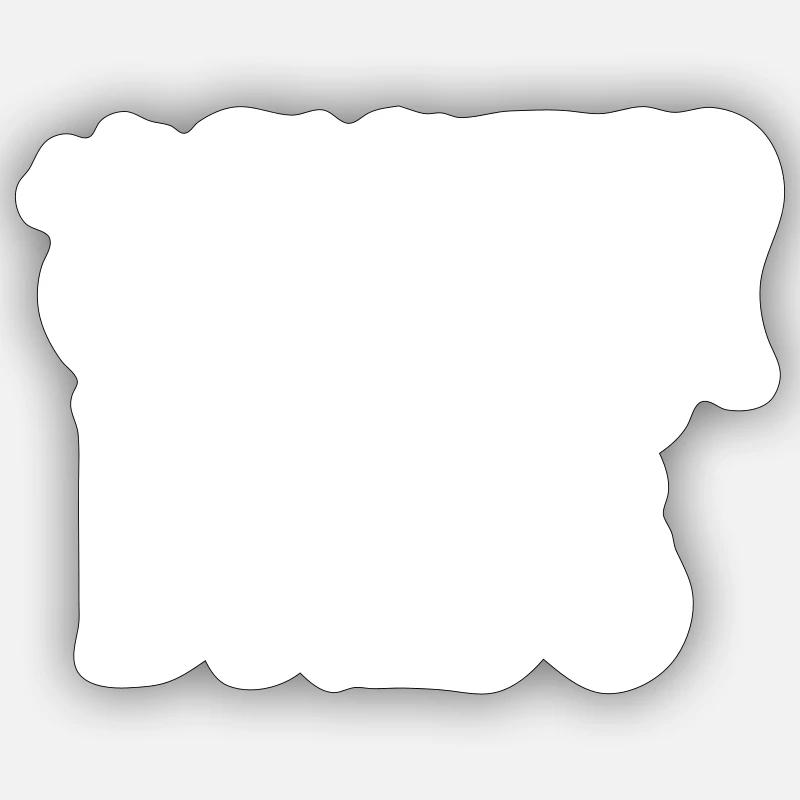 Team Bride - Bague - Sticker taille S (10 x 10 cm) - blanc mat