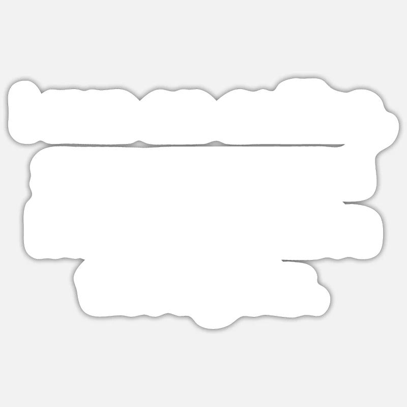 Coffee, sarcasm, inappropriate thoughts Sticker size S (10 x 10 cm)