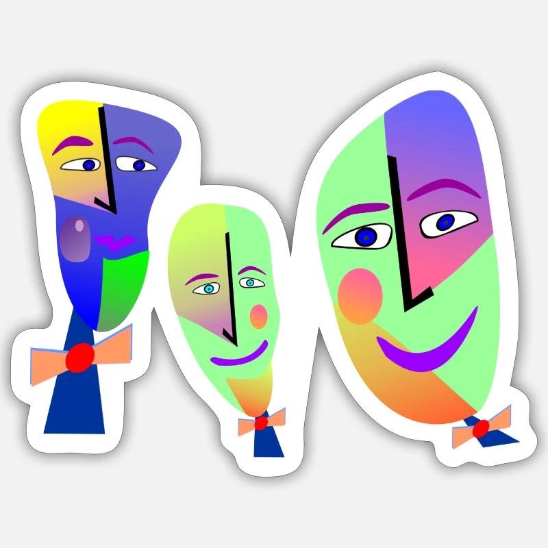 Sticker taille S (10 x 10 cm) - 