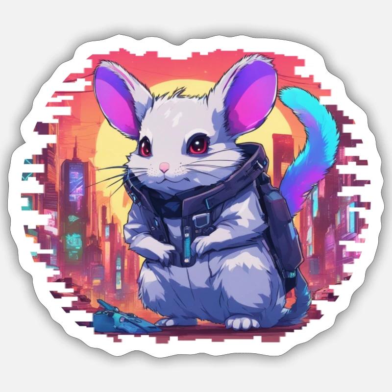Sticker taille S (10 x 10 cm) - 