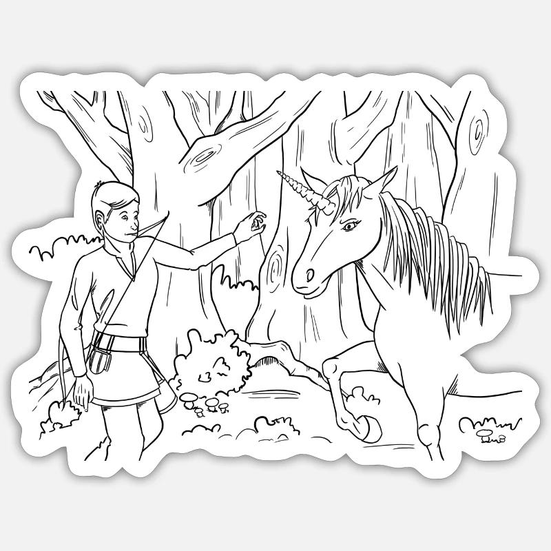 Sticker Größe S (10 x 10 cm) - 