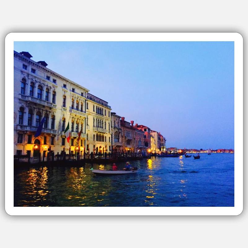 Venedig Sticker Größe S (10 x 10 cm)