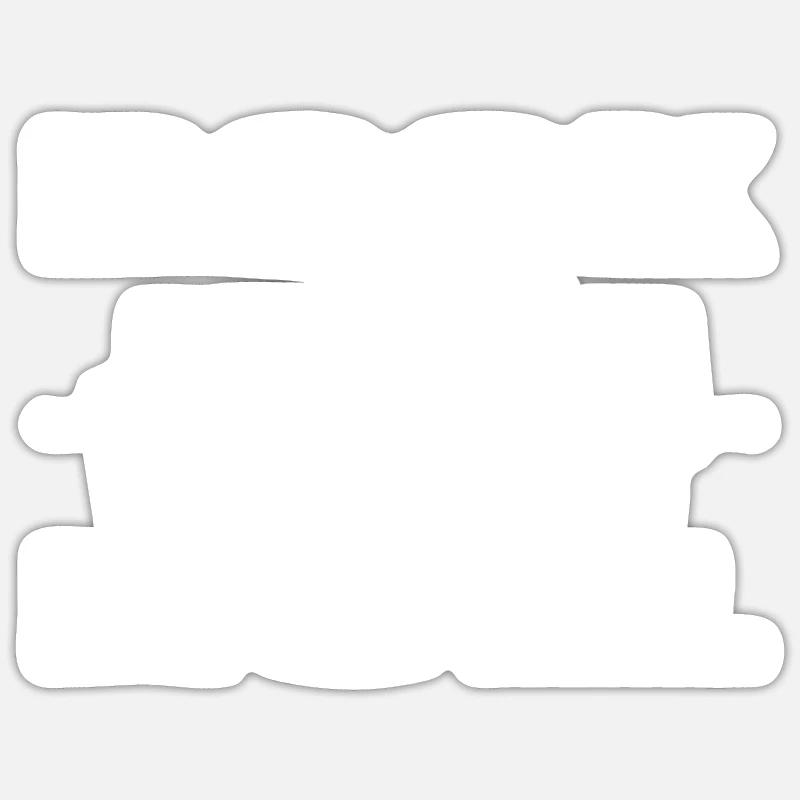 Sticker Größe S (10 x 10 cm) - 