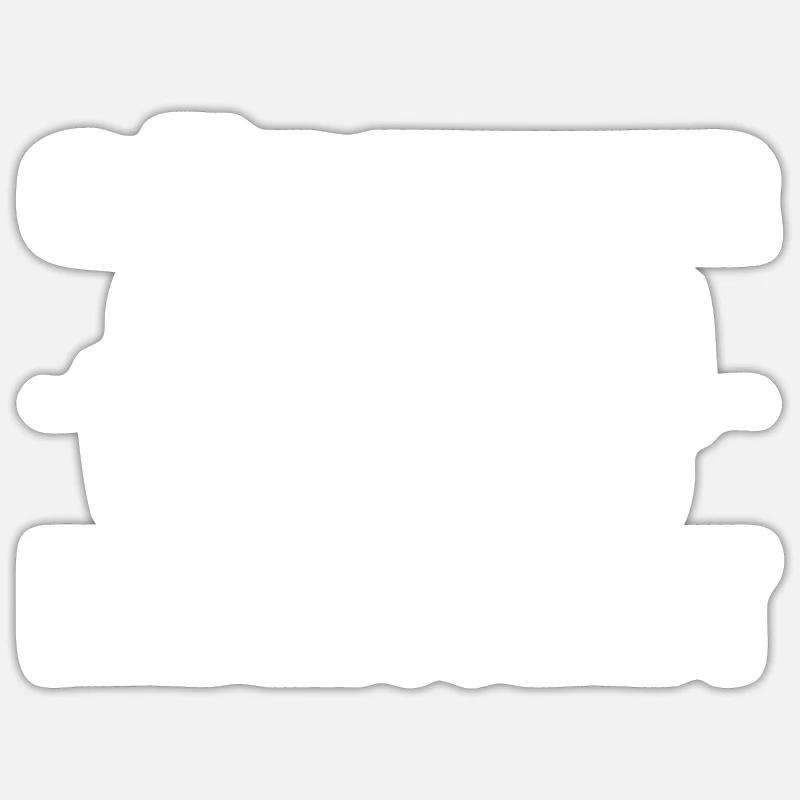 Garten - Sticker Größe S (10 x 10 cm) - Mattweiß
