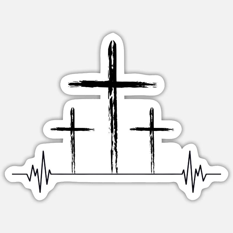 Die for you - Sticker Größe S (10 x 10 cm) - Mattweiß