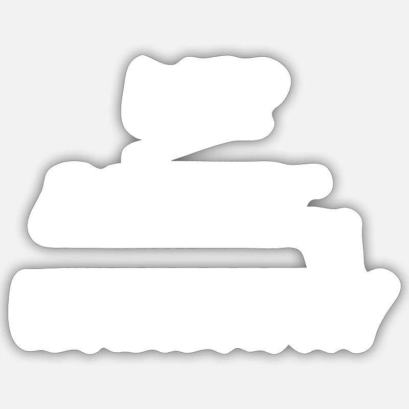 Sticker Größe S (10 x 10 cm) - 