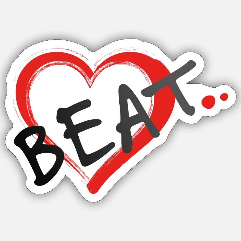 Sticker Größe S (10 x 10 cm) - 
