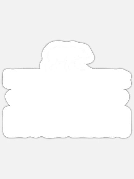 Eisbär Eisbären - Sticker Größe S (10 x 10 cm) - Mattweiß