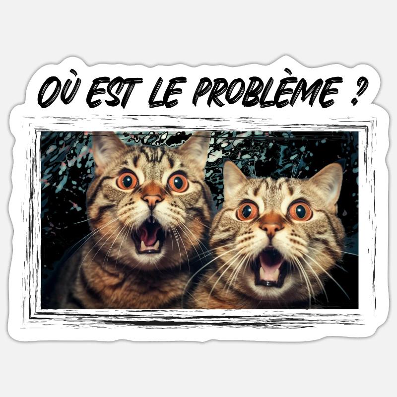 Sticker taille S (10 x 10 cm) - 