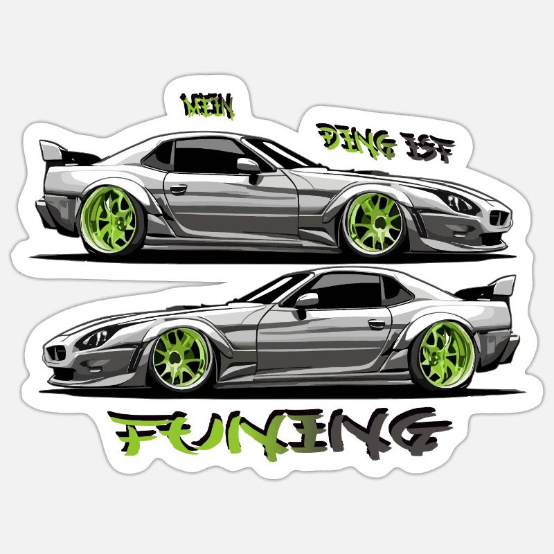 Sticker Größe S (10 x 10 cm) - 