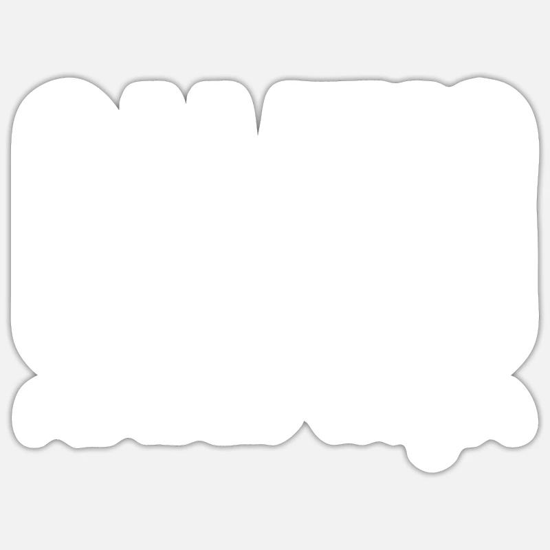 Jouer jusqu’au bout - Sticker taille S (10 x 10 cm) - blanc mat